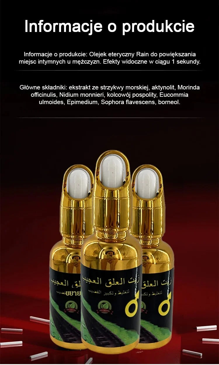 【Effect in a second】Leech oil for male genital enlargement.