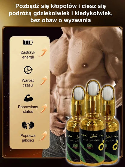 【Effect in a second】Leech oil for male genital enlargement.