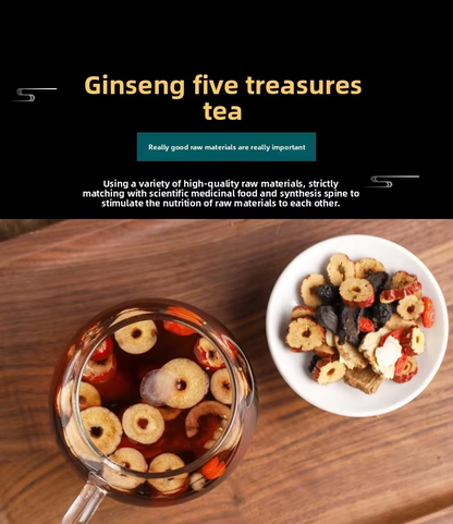 New English Men’s Ginseng & Mulberry Hidden Power Tea For Energy Booster