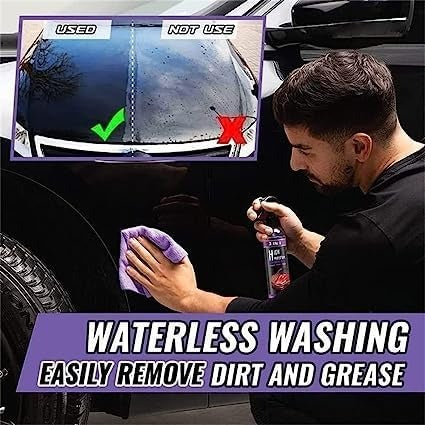 High Protection Quick Car Coat Ceramic 3 In 1 Coating Spray (120 ML) BUY ONE GET ONE FREE
