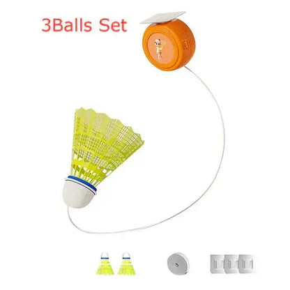 3 Balls set Self Practice Badminton (Pack Of 2)