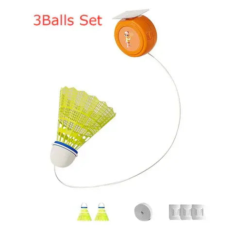 3 Balls set Self Practice Badminton (Pack Of 2)