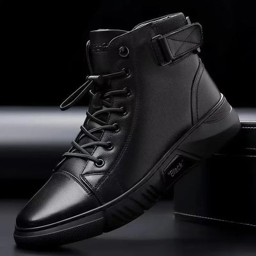 BOOTMEN® Genuine Leather Waterproof Boots