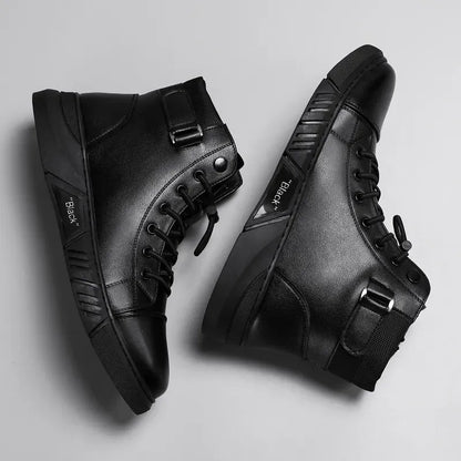 BOOTMEN® Genuine Leather Waterproof Boots