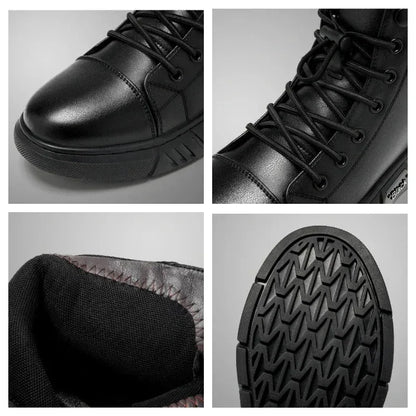 BOOTMEN® Genuine Leather Waterproof Boots