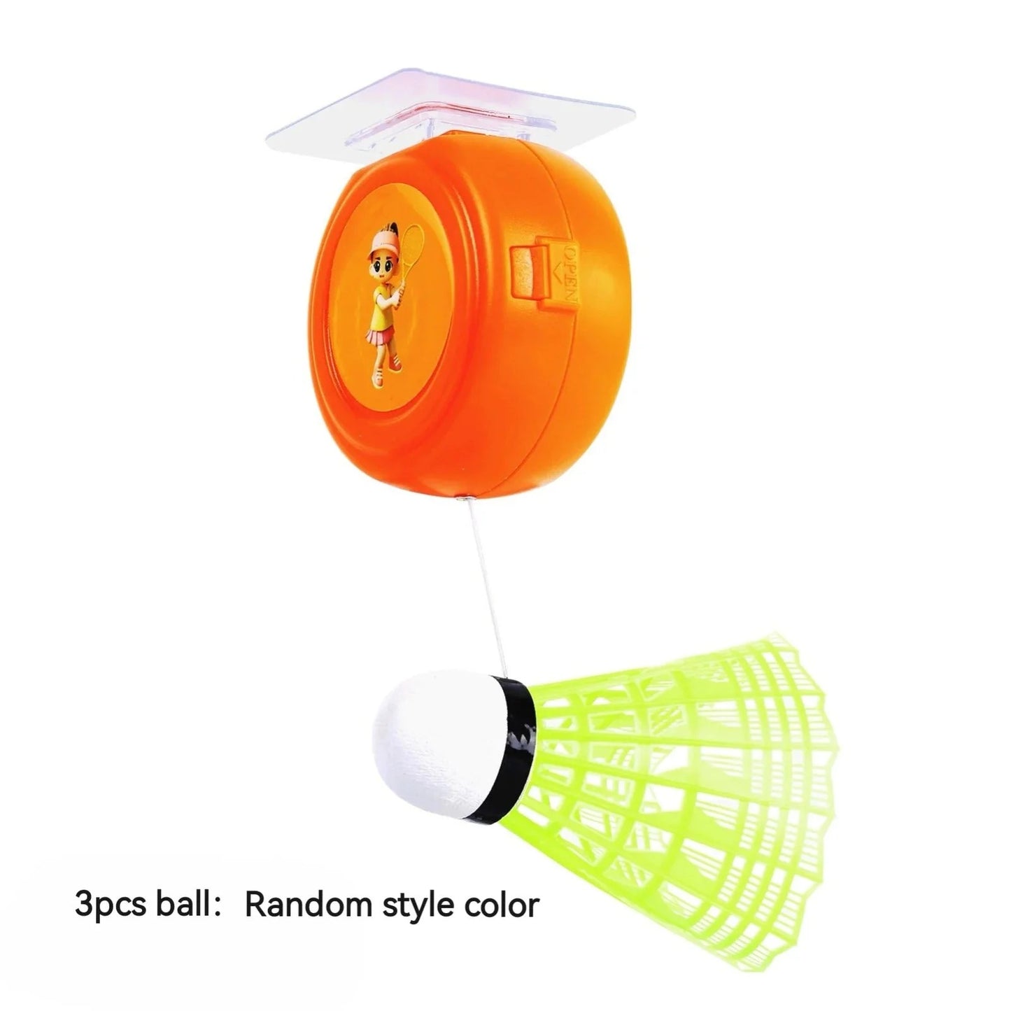 3 Balls set Self Practice Badminton (Pack Of 2)