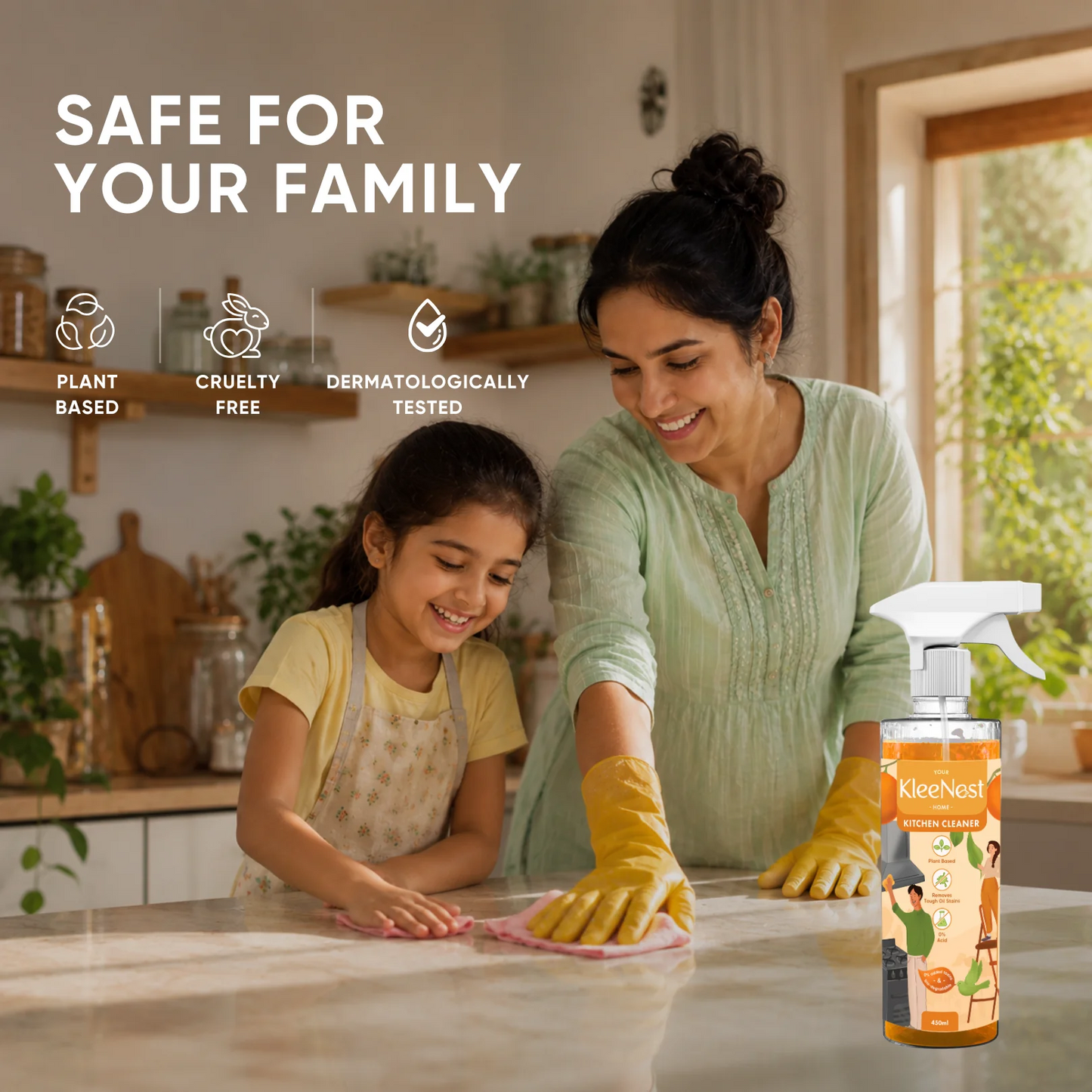 Kitchen Cleaner & Degreaser Spray